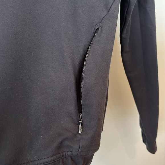 Lululemon Crossover Back Sweater, Black, Size 6 - Picture 2 of 6